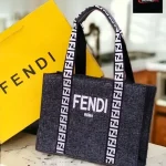 Fendi bag for girls gray