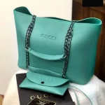 Gucci 2pcs handbag Light sea green