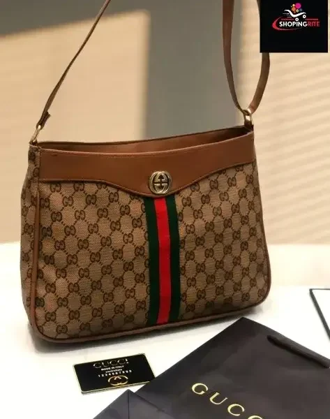 Gucci crossbody bag brown
