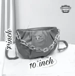 Prada bag silver