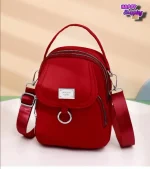 unisex crossbody bag red