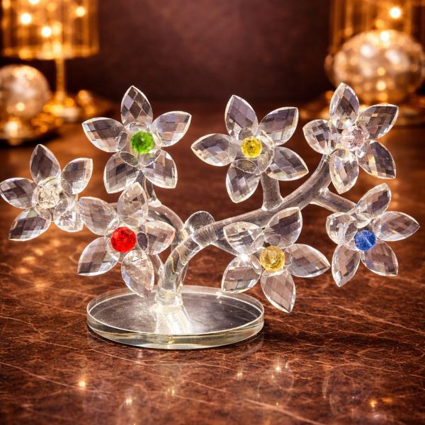 Crystal 7flower Decoration