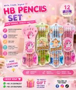 HB Pencil Set 12 Pcs