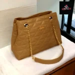 Channel Trendy Handbag for Women skin brown