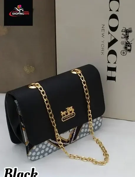 Coach Trendy Crossbody bag black