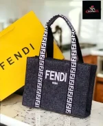 Fendi bag for girls gray