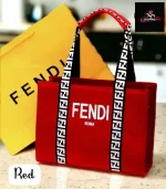 Fendi bag for girls red