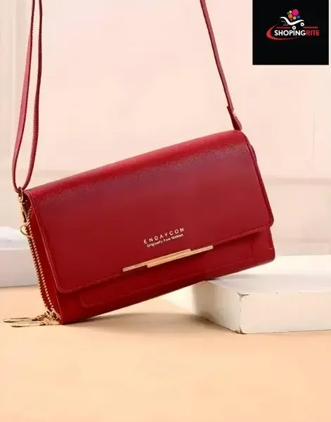 Forever clutch Reddish maroon