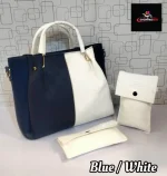 Gucci 3 Pcs Bag set blue white