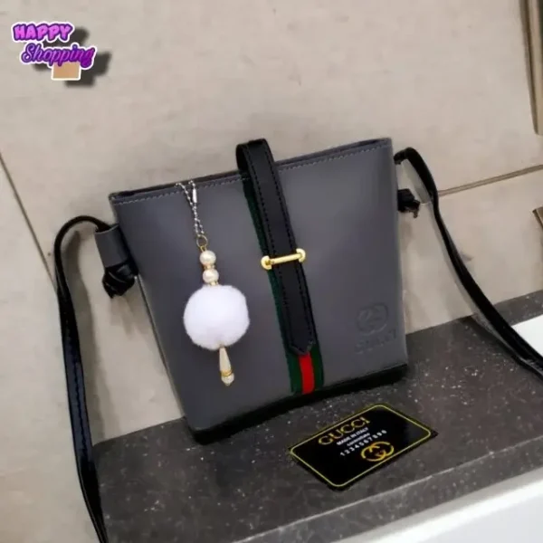 Gucci bag grey black
