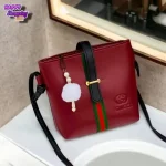 Gucci bag maroon black