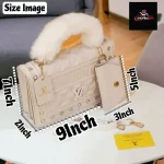 L.V 2Pcs Stylish Bag - Image 4