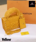 L.V crossbody bag yellow