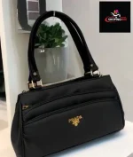 Prada 7 Zipper Bag Black