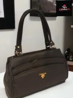 Prada 7 Zipper Bag Chocolate brown