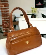 Prada 7 Zipper Bag mustard