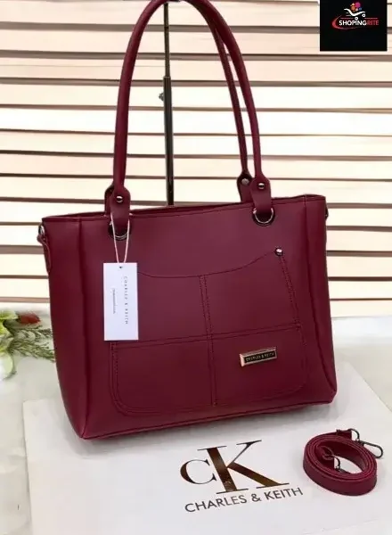 Stylish bag maroon