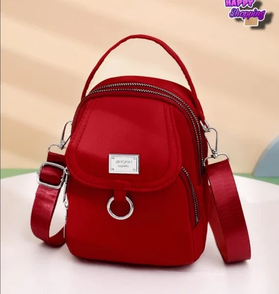 unisex crossbody bag red