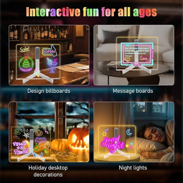 Glowing Led Drawing Board