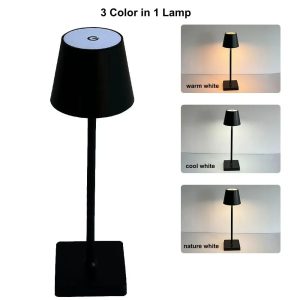 Metal Rechargeable Lamp
