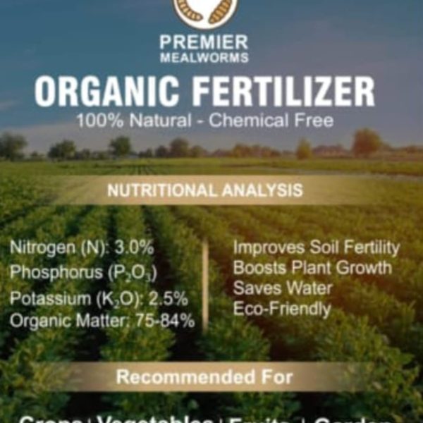 Premier Mealworms Organic Fertilizer